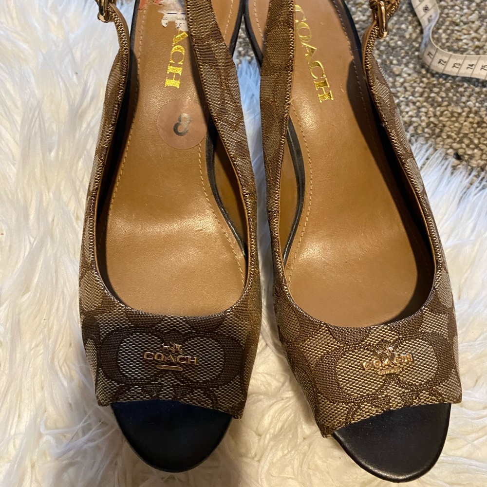 Coach Ferry Wedge Sandals